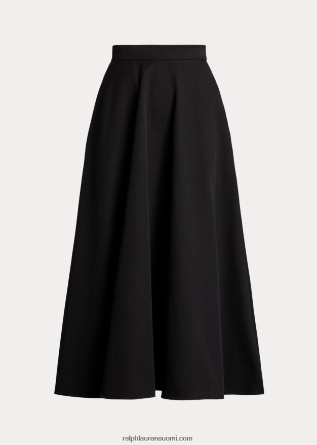 Ralph Lauren naiset erica puuvillakangashame 0Z24ZR3592 musta