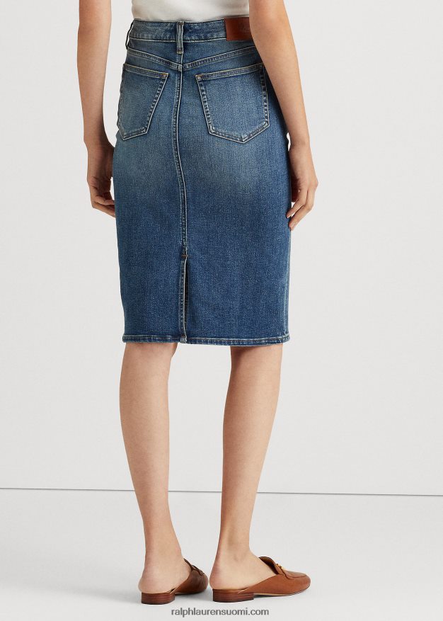 Ralph Lauren naiset farkkuhame 0Z24ZR4011 auringonlaskun indigopesu