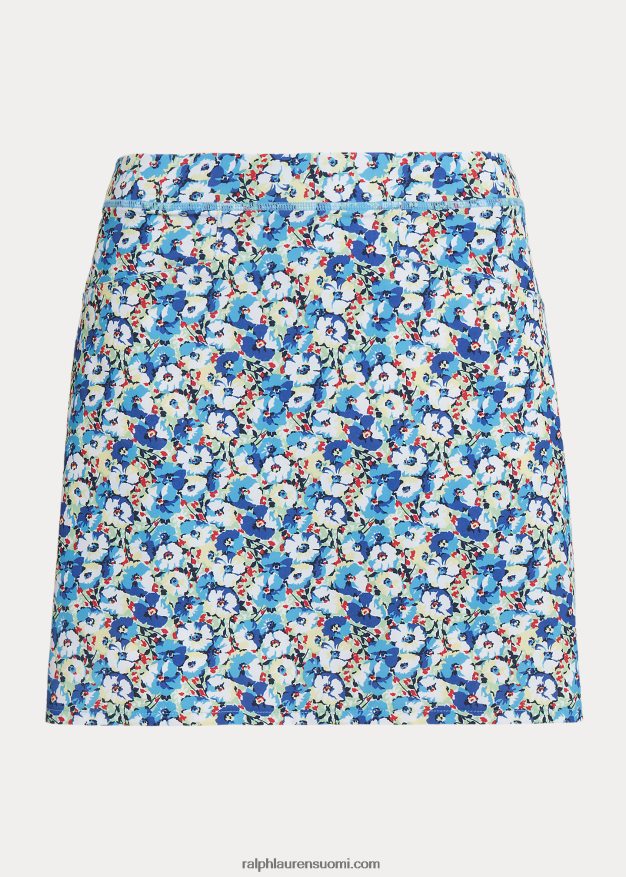Ralph Lauren naiset laskostettu suorituskyky skort 0Z24ZR3705 rannikon terälehtiä