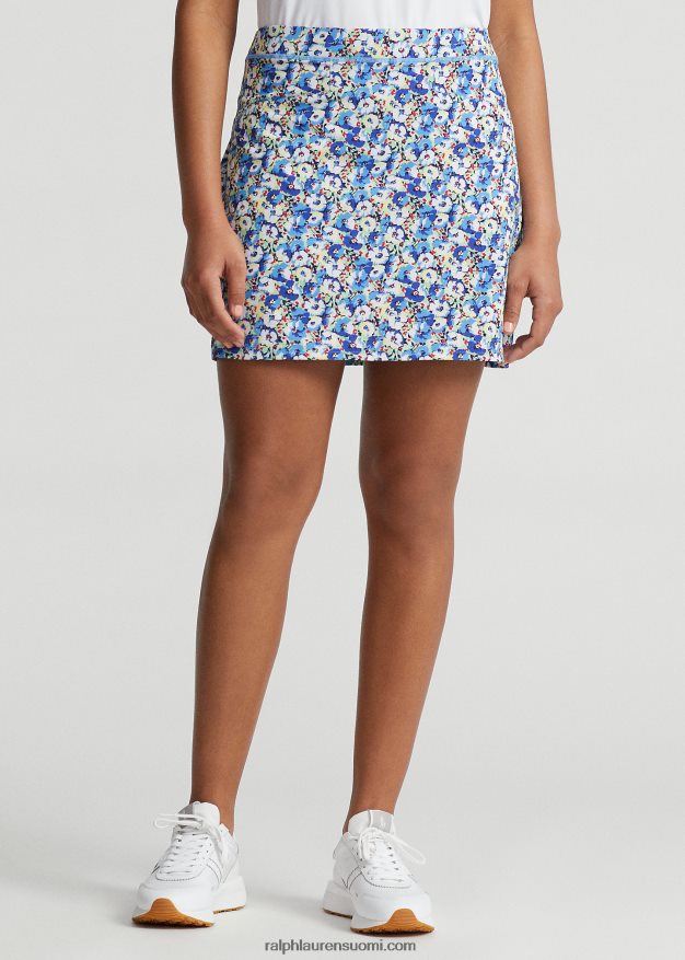 Ralph Lauren naiset laskostettu suorituskyky skort 0Z24ZR3705 rannikon terälehtiä