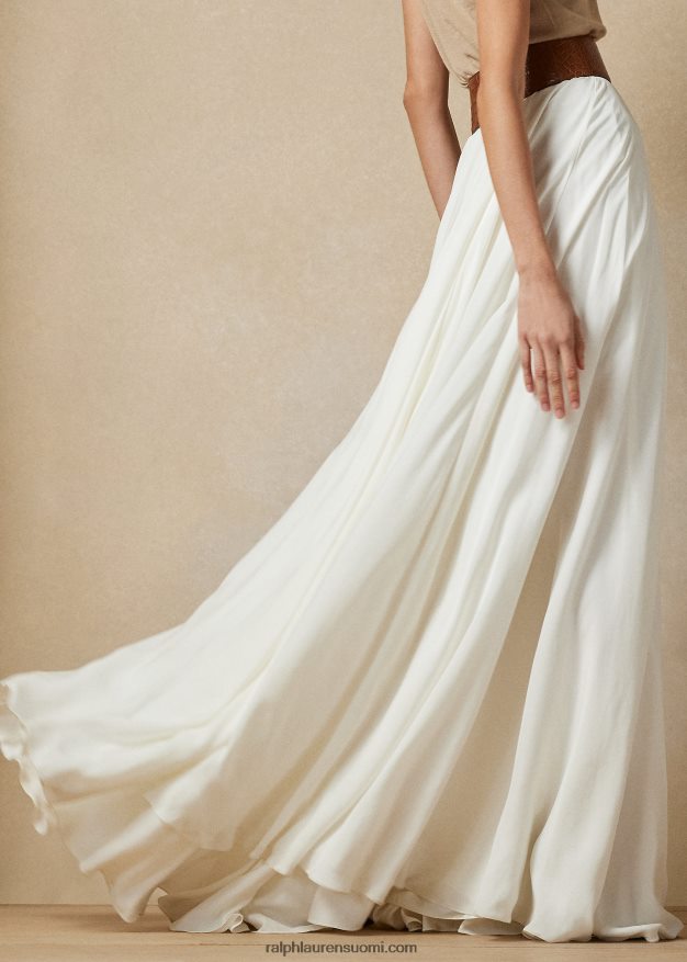 Ralph Lauren naiset maguiren pesty satiinihame 0Z24ZR3469 lux kerma