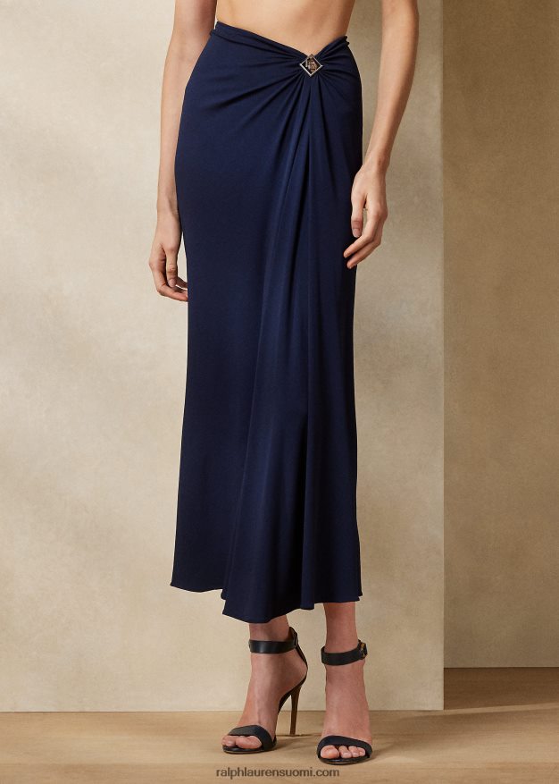 Ralph Lauren naiset margarethe jersey hame 0Z24ZR3476 lux laivasto