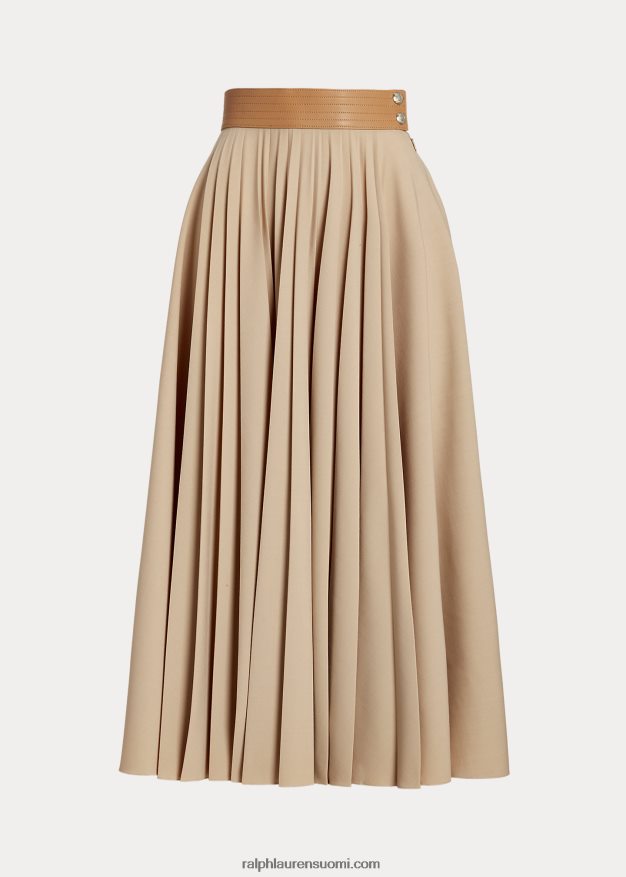 Ralph Lauren naiset nokkela joustava flanellihame 0Z24ZR3561 hunaja