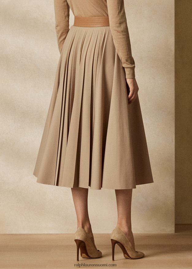 Ralph Lauren naiset nokkela joustava flanellihame 0Z24ZR3561 hunaja