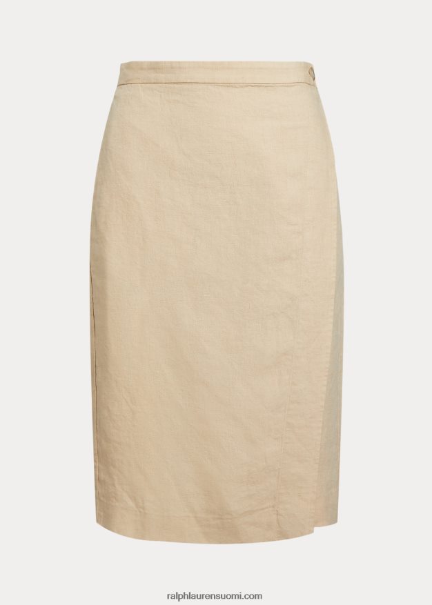 Ralph Lauren naiset pellavahame 0Z24ZR2958 perushiekka