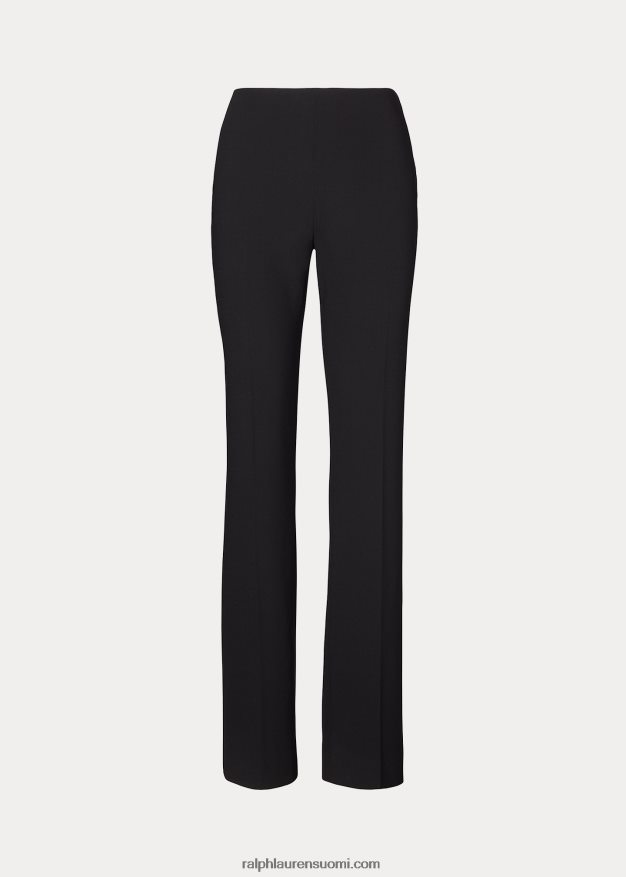 Ralph Lauren naiset alandra stretch villahousut 0Z24ZR3446 musta