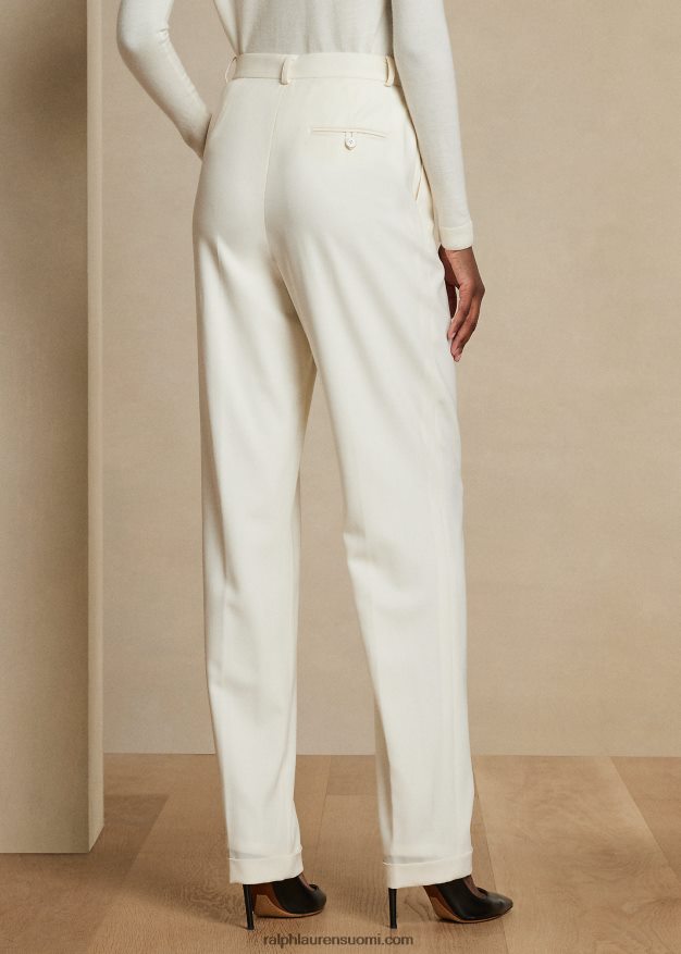 Ralph Lauren naiset andela-villasekoitehousut 0Z24ZR9356 kerma