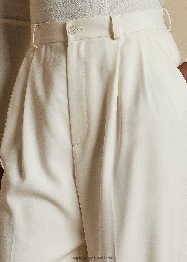 Ralph Lauren naiset andela-villasekoitehousut 0Z24ZR9356 kerma