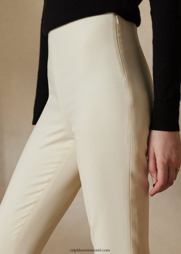 Ralph Lauren naiset annie stretch villahousut 0Z24ZR9366 kerma