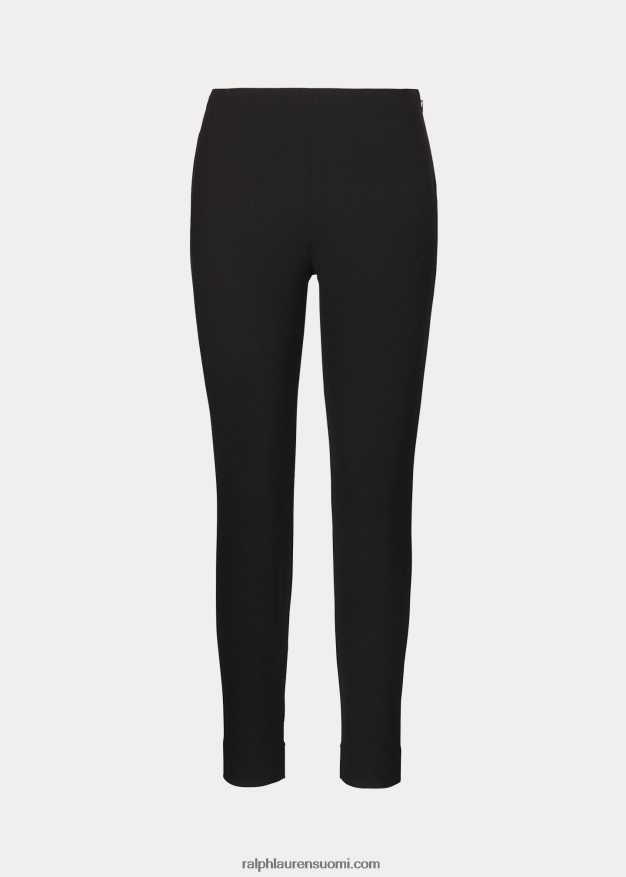 Ralph Lauren naiset annie wool kreppinilkkahousut 0Z24ZR9369 musta