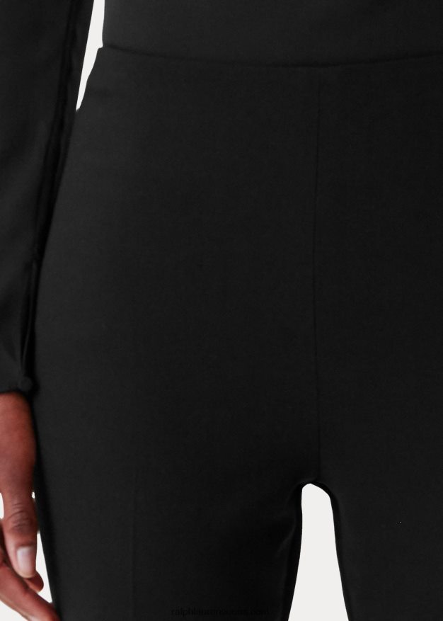 Ralph Lauren naiset annie wool kreppinilkkahousut 0Z24ZR9369 musta