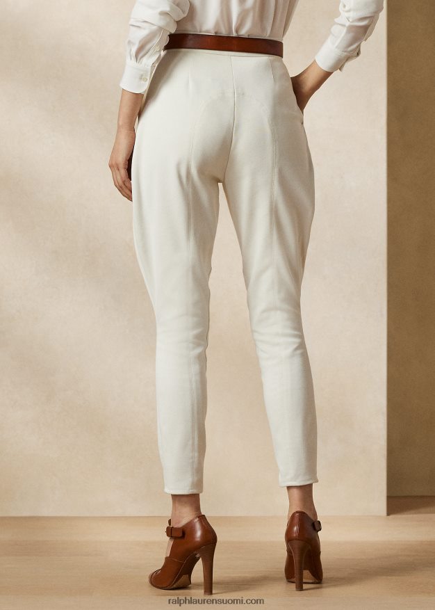 Ralph Lauren naiset harrison ratsuväen twill jodhpur-housut 0Z24ZR3564 lux kerma