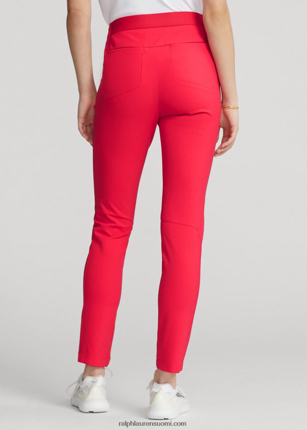 Ralph Lauren naiset joustavat urheiluhousut 0Z24ZR3686 kestävä punainen