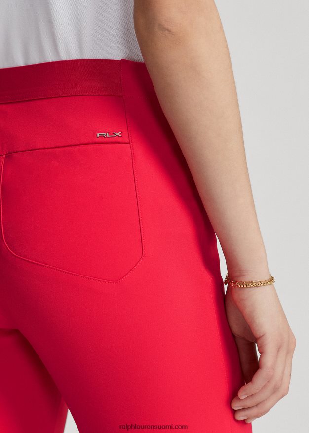 Ralph Lauren naiset joustavat urheiluhousut 0Z24ZR3686 kestävä punainen