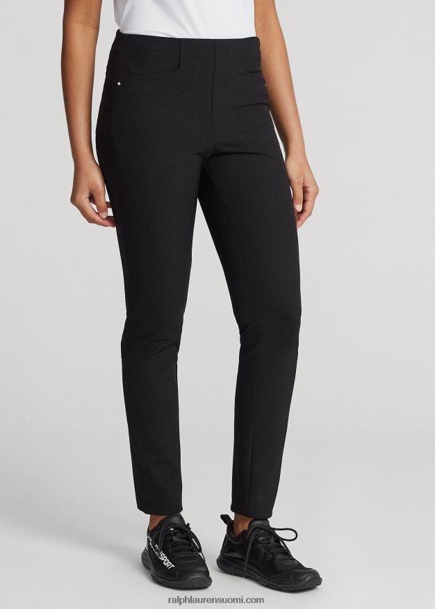 Ralph Lauren naiset joustavat urheiluhousut 0Z24ZR3687 musta