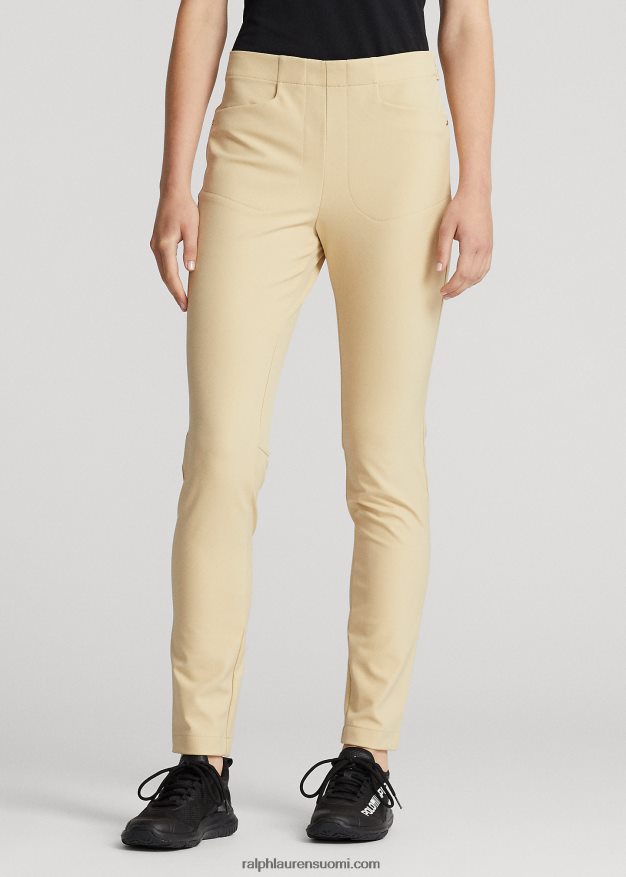 Ralph Lauren naiset joustavat urheiluhousut 0Z24ZR3689 rusketus