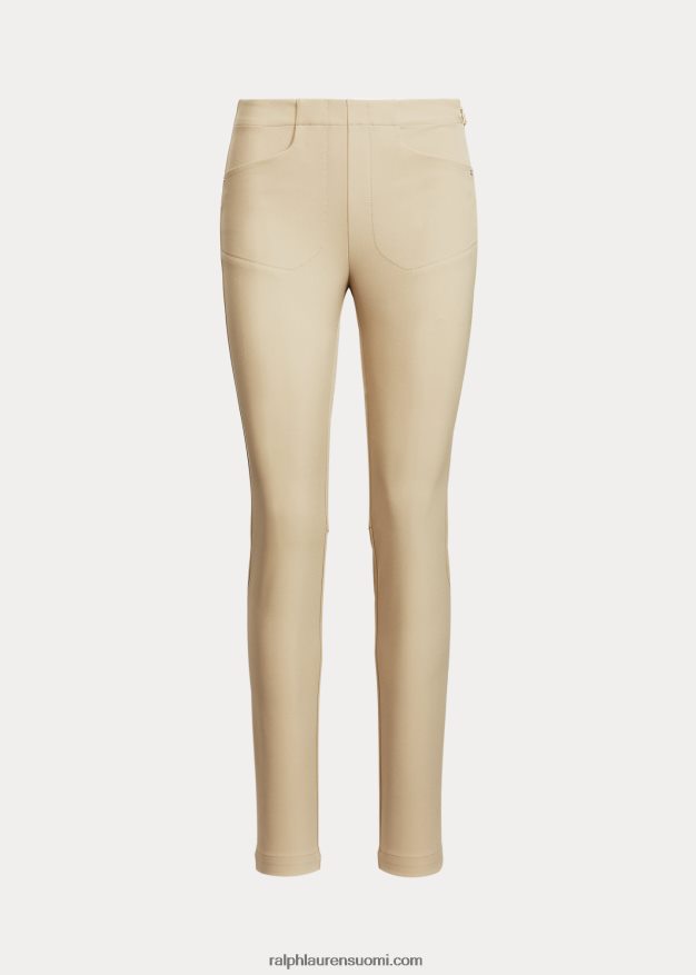 Ralph Lauren naiset joustavat urheiluhousut 0Z24ZR3690 klassinen khaki
