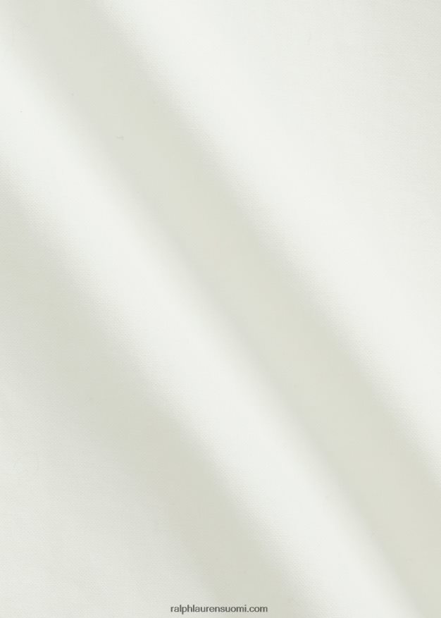 Ralph Lauren naiset leveät popliinihousut 0Z24ZR3664 valkoinen