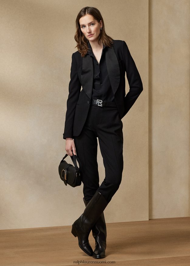 Ralph Lauren naiset seth villahousut 0Z24ZR3464 musta