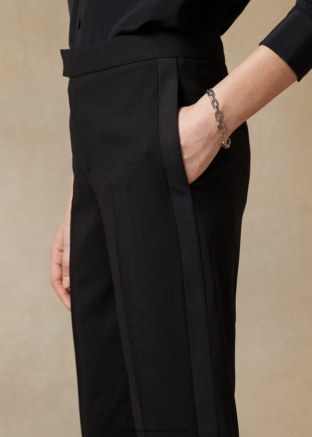 Ralph Lauren naiset seth villahousut 0Z24ZR3464 musta