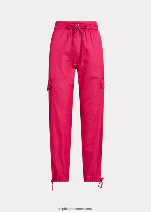 Ralph Lauren naiset shantung cargo nilkkahousut 0Z24ZR3930 urheilu pinkki