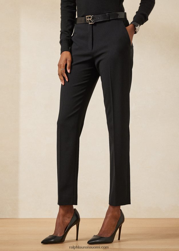 Ralph Lauren naiset simone virgin villahousut 0Z24ZR3587 musta