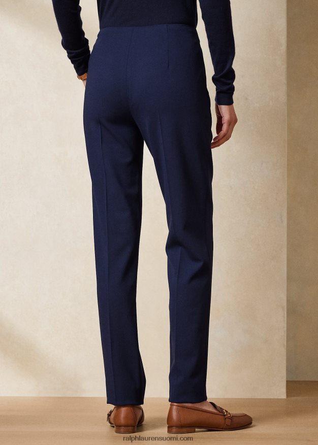 Ralph Lauren naiset simone virgin villahousut 0Z24ZR3588 laivasto