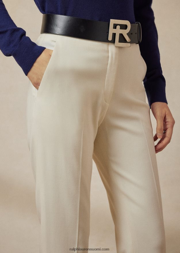 Ralph Lauren naiset simonevillasekoitehousut 0Z24ZR9362 kerma