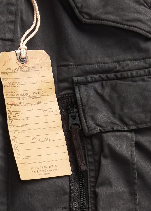 Ralph Lauren naiset stretch skinny cargo housut 0Z24ZR3682 musta