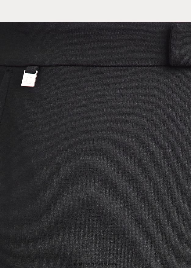 Ralph Lauren naiset suorat ponte-housut 0Z24ZR4722 musta