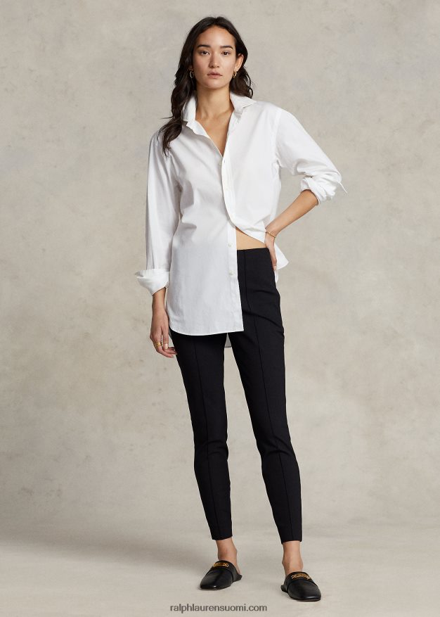 Ralph Lauren naiset venyttävä laiha housu 0Z24ZR2886 musta