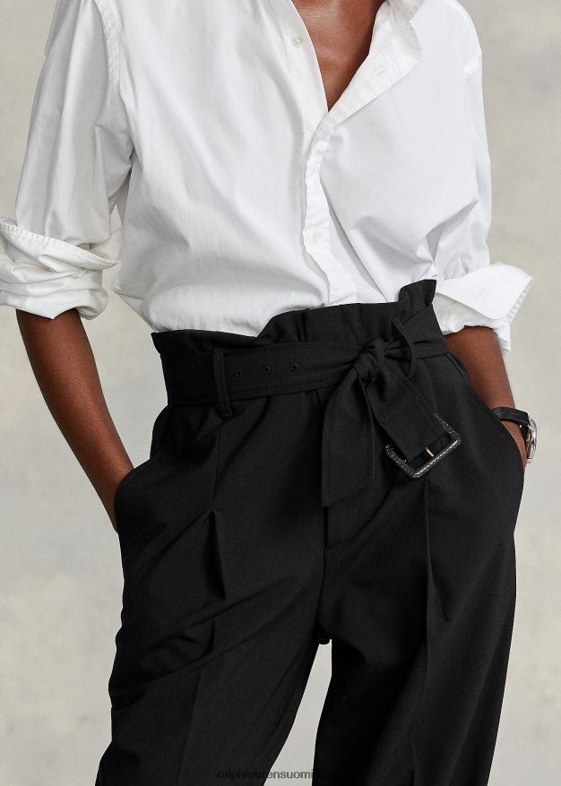 Ralph Lauren naiset vyöllä suorat housut 0Z24ZR4758