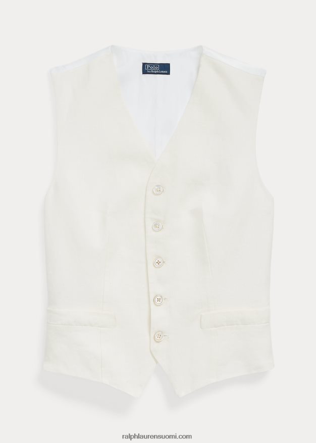 Ralph Lauren naiset pellava-etuliivi 0Z24ZR2914