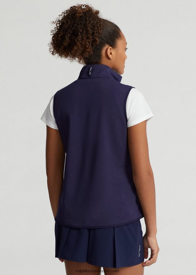 Ralph Lauren naiset tikattu edessä oleva hybridiliivi, jossa on vetoketju 0Z24ZR9404 aktiivinen ombre