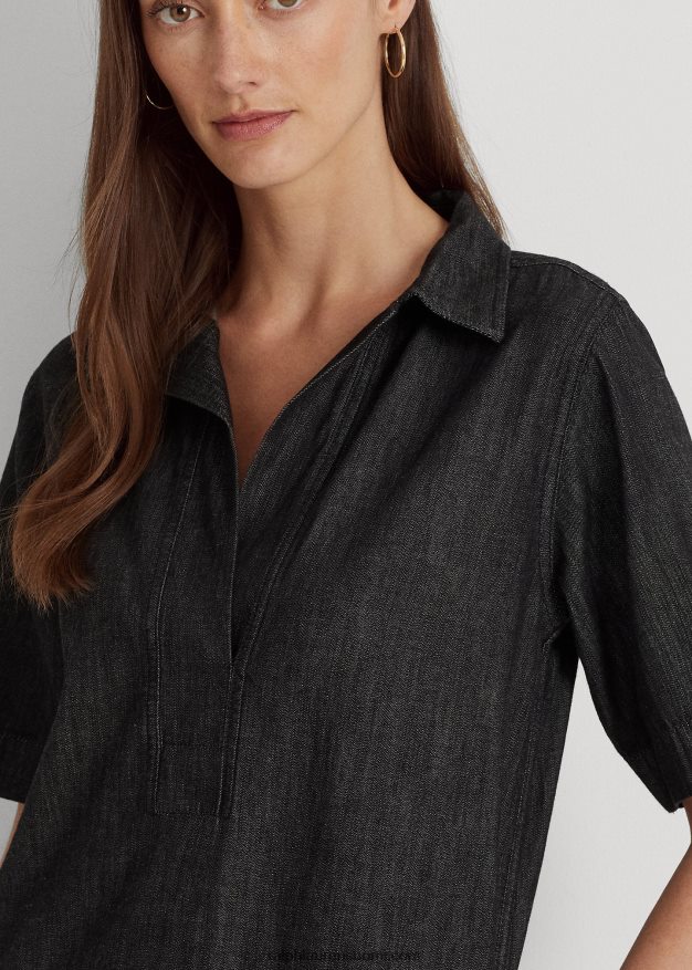 Ralph Lauren naiset denim vaihtomekko 0Z24ZR4219 yöpesu