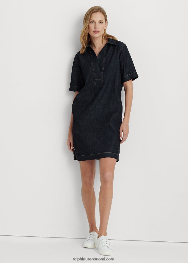 Ralph Lauren naiset denim vaihtomekko 0Z24ZR4261 jones katupesu