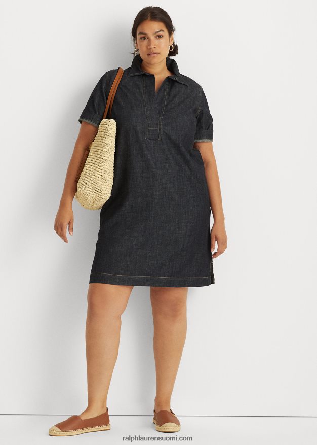 Ralph Lauren naiset denim vaihtomekko 0Z24ZR4910 jones katupesu