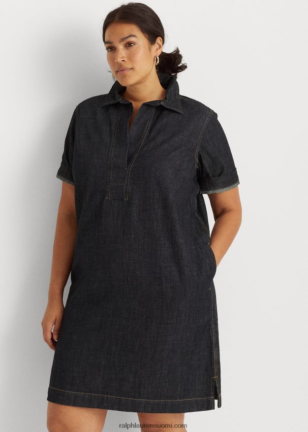 Ralph Lauren naiset denim vaihtomekko 0Z24ZR4910 jones katupesu