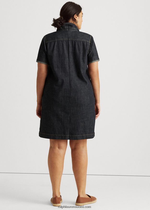 Ralph Lauren naiset denim vaihtomekko 0Z24ZR4910 jones katupesu