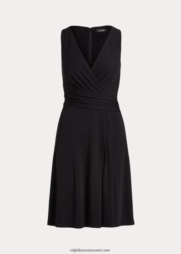 Ralph Lauren naiset hihaton jerseymekko 0Z24ZR3889 musta