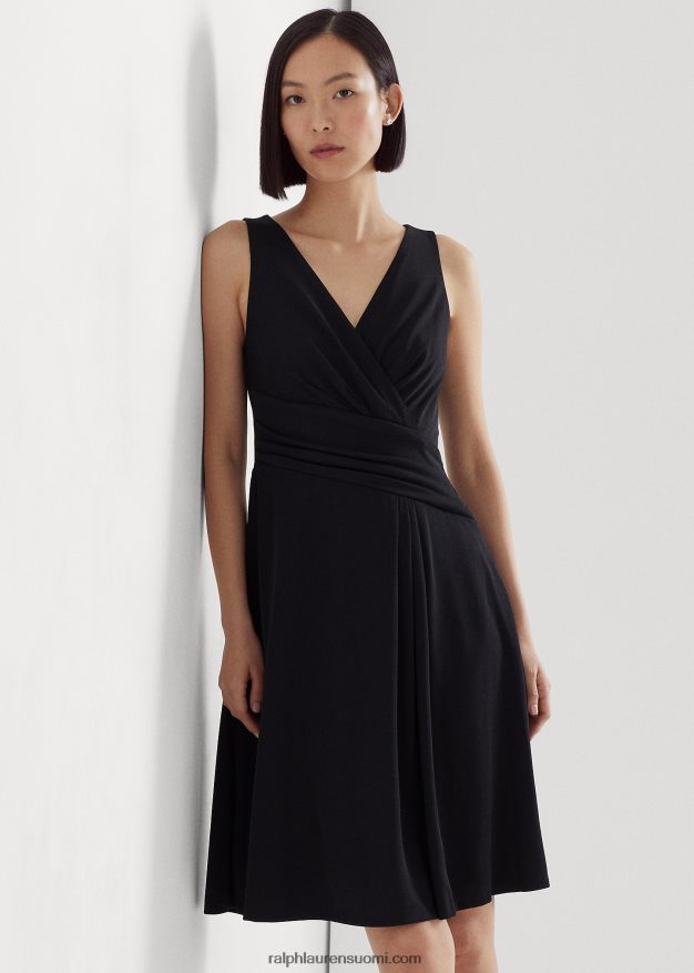 Ralph Lauren naiset hihaton jerseymekko 0Z24ZR3889 musta