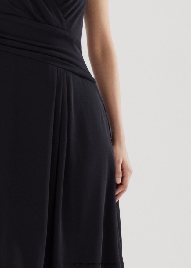 Ralph Lauren naiset hihaton jerseymekko 0Z24ZR3889 musta