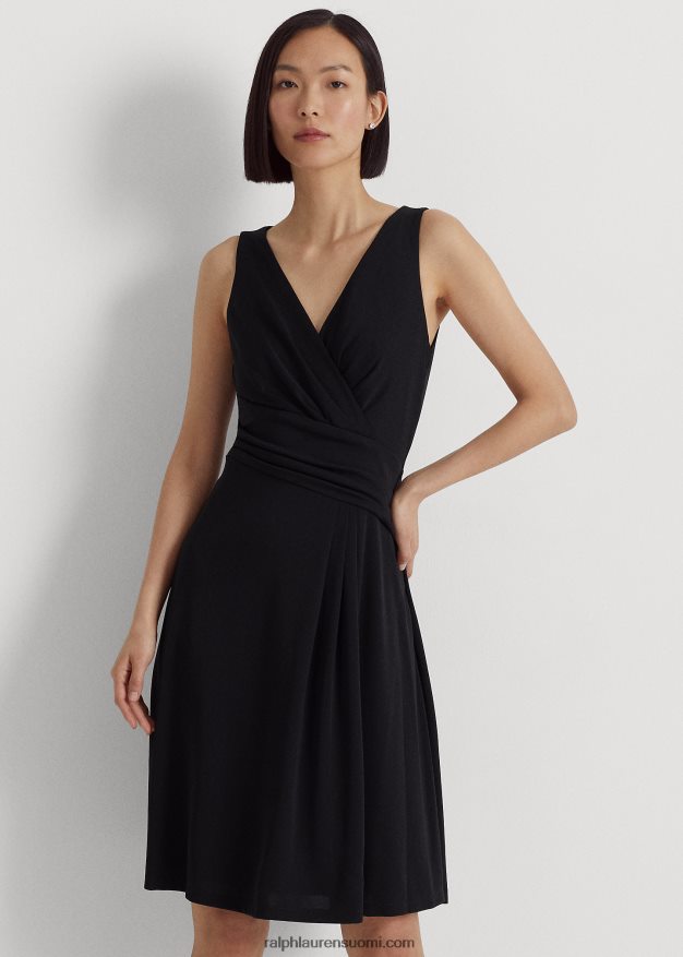 Ralph Lauren naiset hihaton jerseymekko 0Z24ZR3889 musta