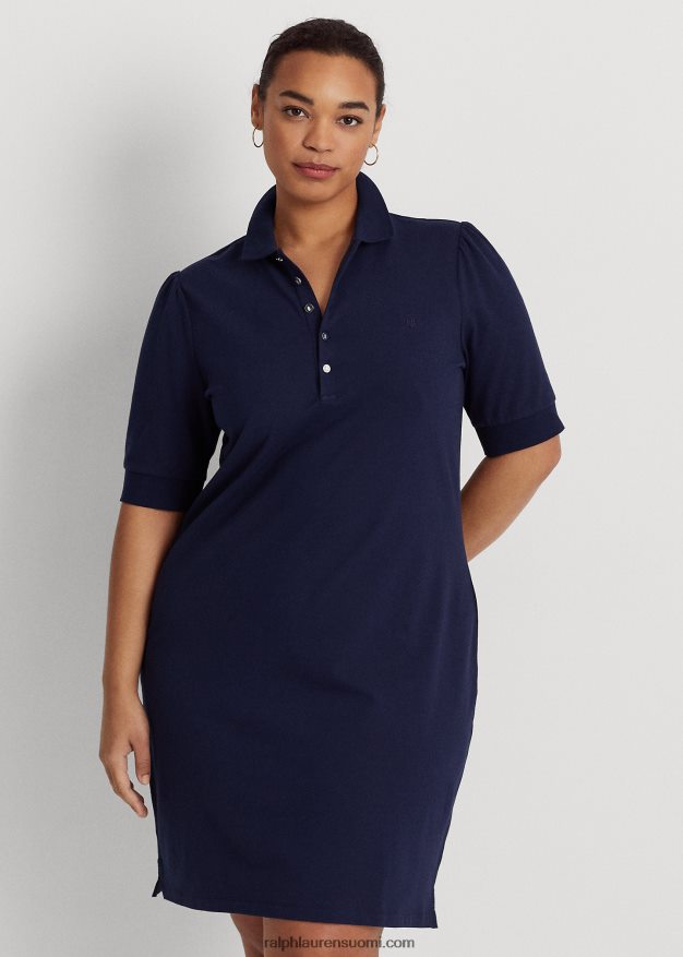 Ralph Lauren naiset kauluksellinen vaihtomekko 0Z24ZR4661 hienostunut laivasto