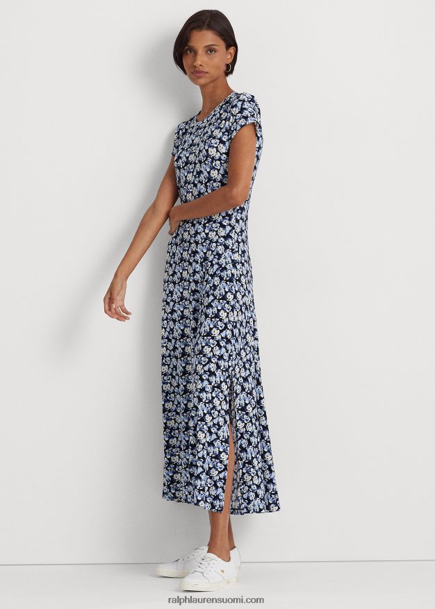 Ralph Lauren naiset kukkainen jersey t-mekko 0Z24ZR4110