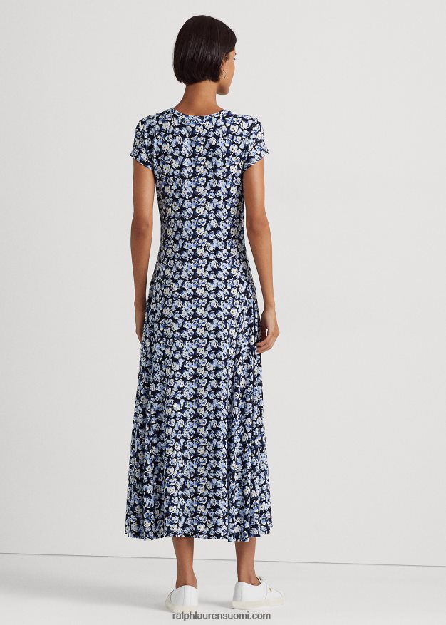 Ralph Lauren naiset kukkainen jersey t-mekko 0Z24ZR4110