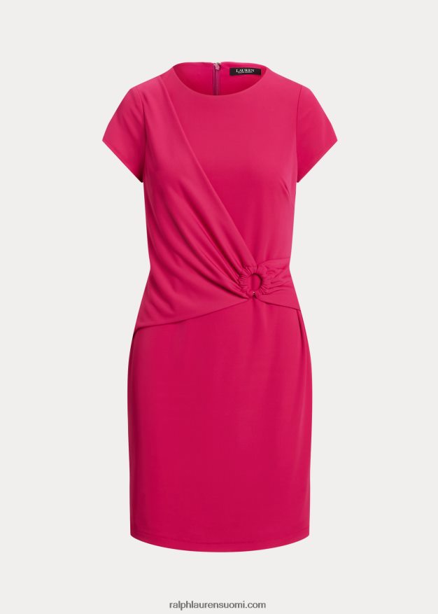 Ralph Lauren naiset stretch jersey lyhythihainen mekko 0Z24ZR3896 urheilu pinkki