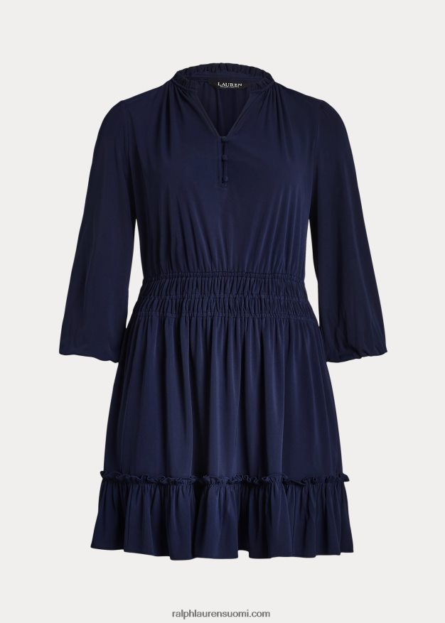 Ralph Lauren naiset stretch jersey mekko 0Z24ZR4667 hienostunut laivasto