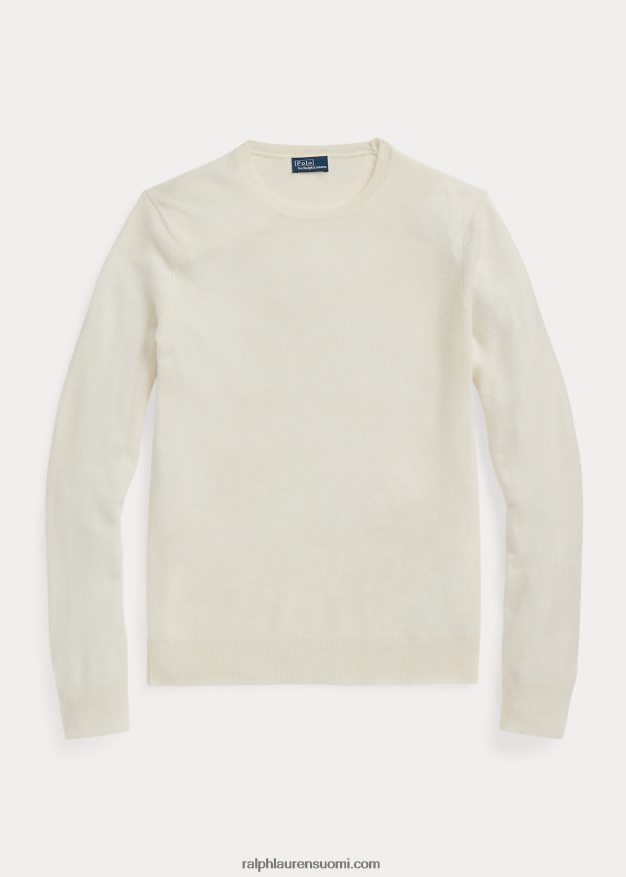 Ralph Lauren naiset kashmir crewneck neule 0Z24ZR9180 kerma