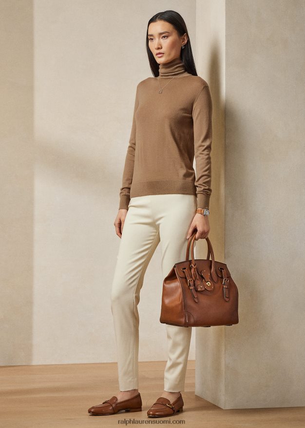 Ralph Lauren naiset kashmir villapaita 0Z24ZR3527 kameli